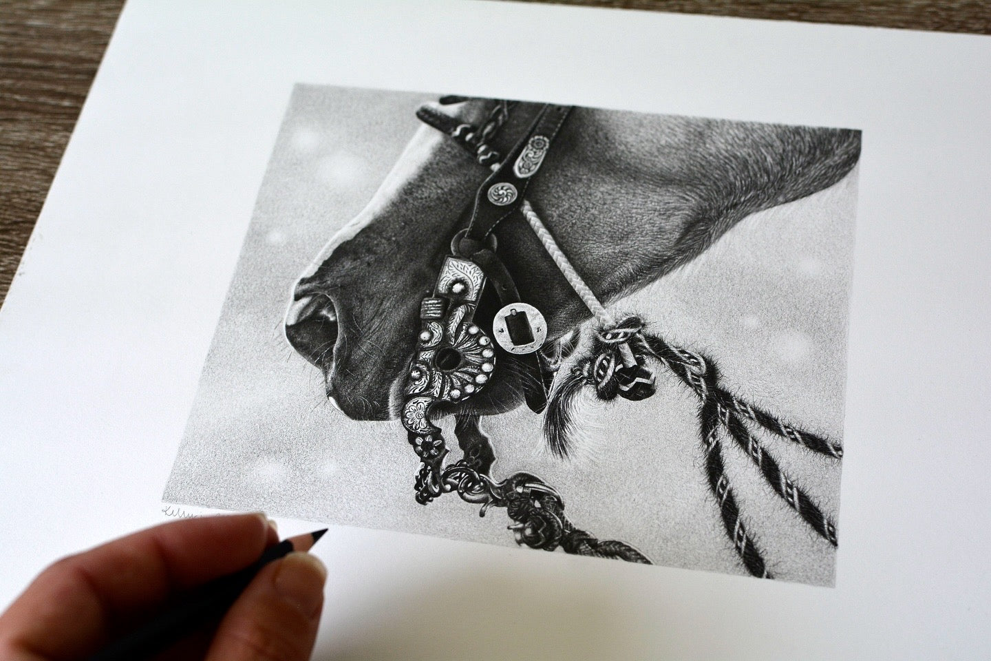 “Ready to Work” - Original Drawing